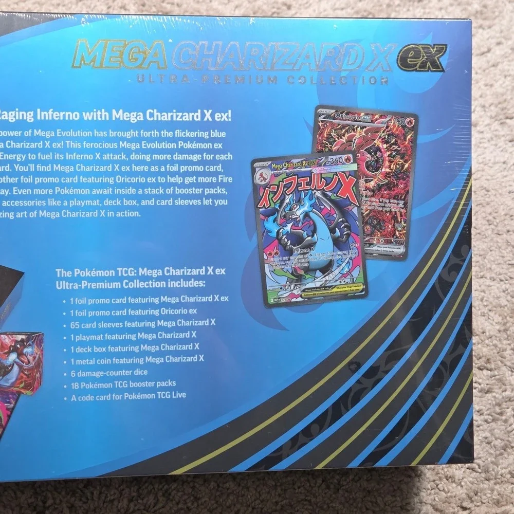 Pokemon TCG Mega Charizard EX Ultra Premium Collection Box Sealed NEW